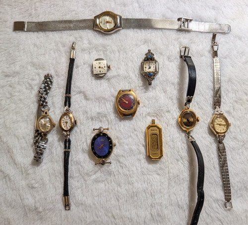 Vintage women watch lot - watch, –